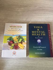 New Unused!Yoga & Mental Health Books