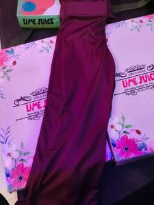 Beautiful Maroon Dress for Girls