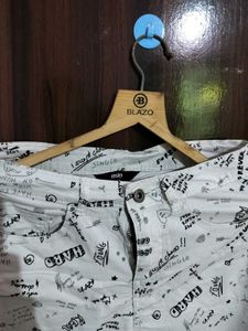 Printed White Jeans from Max