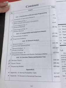 TYBMS Operations Research Textbook