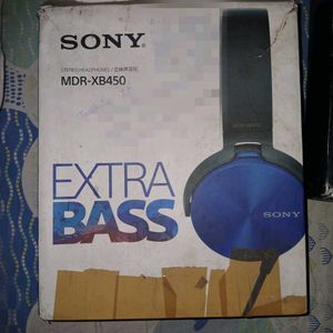 Sony MDR-XB450 Headphones || with box