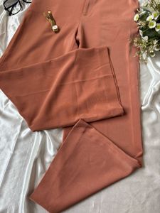 Terracotta Wide Leg Pants