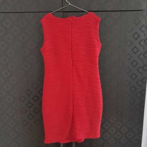 Chic Red Bodycon Dress