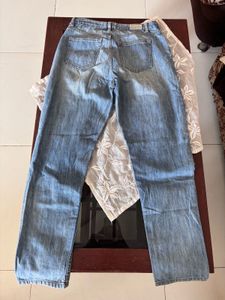 Classic Blue OUTRYT Wash Denim Jeans