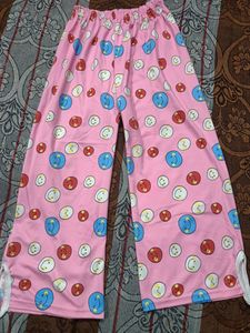 Cute Smiley Face Palazzo Pants