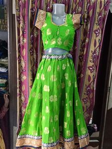 Green Lehenga Choli Set