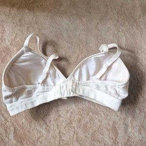 westside white waffle bra 🍥