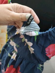 Floral Print Mini Dress