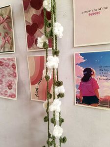 Crochet white flower prandi 🤍
