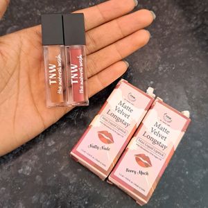 B1G1 TNW Matte Velvet Longstay Mini Lipsticks Comb