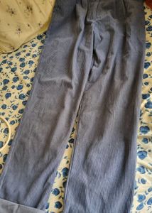Blue underbudget Corduroy Pants