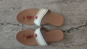 Women's Brown &amp; Cream Sandals