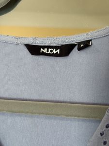 WestSide Light Blue Eyelet Dress
