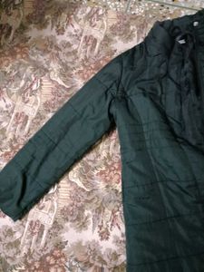 Stylish Black Quilted Coat