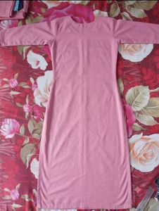 Pink Embroidered Kurta