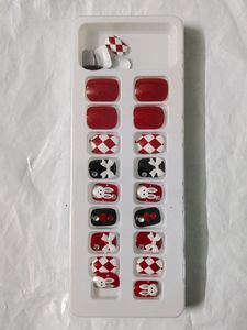 Korean Poligel Nails (Set Of 24 Pieces)