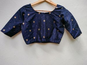 Dark Blue Blouse