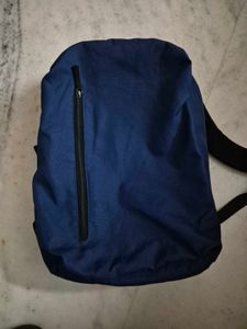 Miniso Blue Laptop Backpack