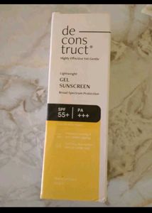 Deconstruct Gel Sunscreen SPF 55+ PA +++