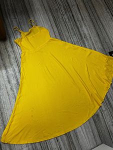 Yellow Kurta Set with Dupatta worn once