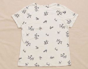 White Graphic Print T-Shirt