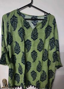 Branded Printed Kurta Tops - Set of 2