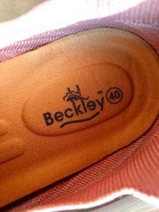 fresh branded Pink Knit Slip-On Sneakers