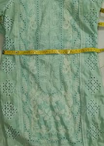 Mint Green Embroidered Salwar Kameez