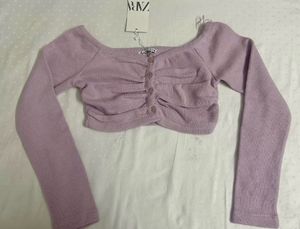 NWT ZARA Knit Cropped Top