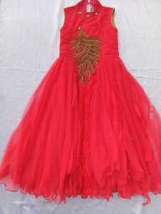 Beautiful Red Ethnic Gown