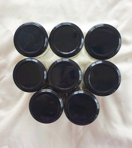 Set Of 10 Glass Jars