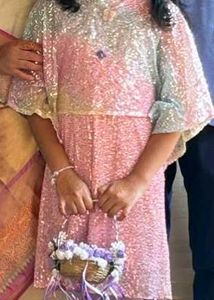 Sparkly Ombre Sequin dress 8-9years