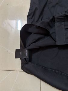 Balmain Black Shirt half sleeve size 40 L
