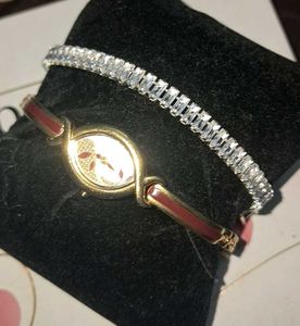 Sparkly Crystal Tennis Bracelet