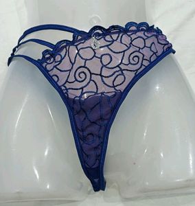 🪔 Lace Thong Panty with Charm