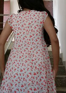 Cute Cherry Print Summer Dress