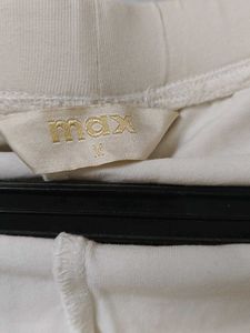 Cream High Waisted Leggings