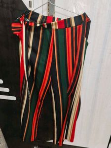 Boho Stripe Wide Leg Pants