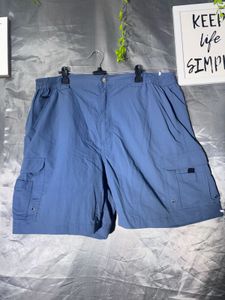 Blue Cargo Shorts