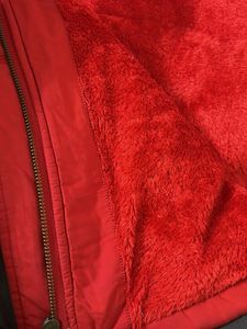Red Quilted Jacket