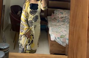 Beautiful Yellow Printed Kurta Set