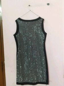 Sparkling Black Mini Dress