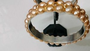 Brand new Pearl and Gold Bangles