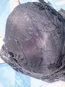 Elegant Black Lace Bra