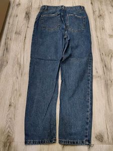 Vintage Wash Relaxed Fit Denim Jeans