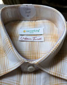 New Cotton King Checked Shirt