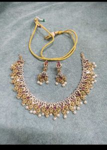 Jeweled Necklace &amp; Earring Set