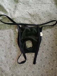 men's unique sexy Lick Me Thong