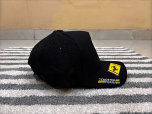 Scuderia Ferrari Unisex Black Baseball Cap