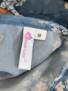 Pastel Floral Printed Dress (Women's)